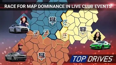 Baixe Top Drives – Car Cards Racing (MOD de Compras Grátis) para Android - Captura de tela 4