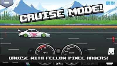 Baixe Pixel Car Racer (MOD Premium Desbloqueado) para Android - Captura de tela 2