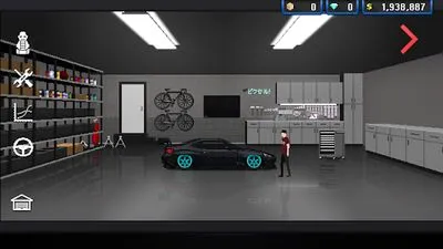 Baixe Pixel Car Racer (MOD Premium Desbloqueado) para Android - Captura de tela 4