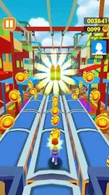 Baixe Subway Train: Bus Rush 3D (MOD Dinheiro Infinito) para Android - Captura de tela 1