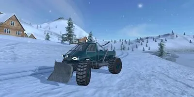 Baixe Off-Road Winter Edition 4×4 (MOD de Moedas Ilimitadas) para Android - Captura de tela 2