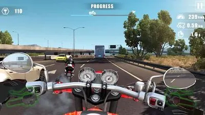 Baixe Moto Bike Race: Driving Car (MOD de Dinheiro Ilimitado) para Android - Captura de tela 1