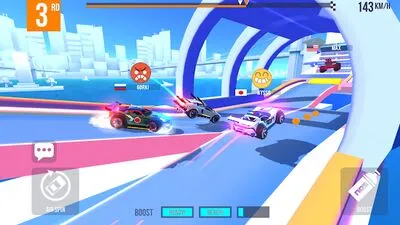 Baixe SUP Multiplayer Racing Games (Todos os MODs Liberados) para Android - Captura de tela 3