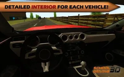 Baixe School Driving 3D (MOD de Moedas Ilimitadas) para Android - Captura de tela 2