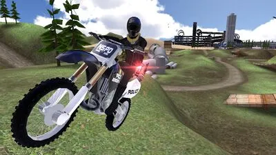 Baixe Police Bike Traffic Rider (MOD Premium Desbloqueado) para Android - Captura de tela 1