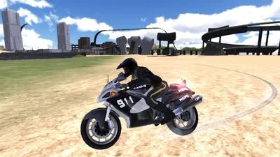 Baixe Police Bike Traffic Rider (MOD Premium Desbloqueado) para Android - Captura de tela 4