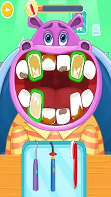 Baixe Doutor das Crianças: Dentista. (Todos os MODs Desbloqueados) para Android - Captura de tela 4
