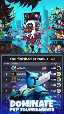 Baixe Tap Titans 2: Jogo RPG Clicker (MOD de Compras Grátis) para Android - Captura de tela 2