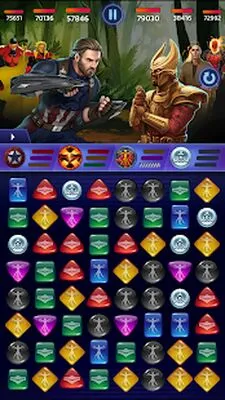 Baixe MARVEL Puzzle Quest: Hero RPG (MOD Dinheiro Ilimitado) para Android - Captura de tela 4