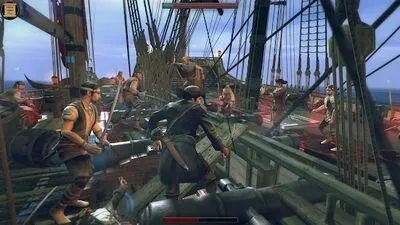 Baixe Pirates Flag－Caribbean Sea RPG (MOD de Moedas Ilimitadas) para Android - Captura de tela 4