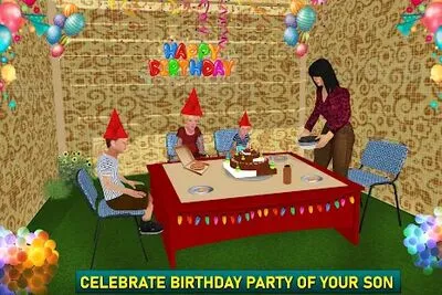 Baixe o Simulador de Mãe Solteira Virtual (MOD Premium Desbloqueado) para Android - Captura de tela 2