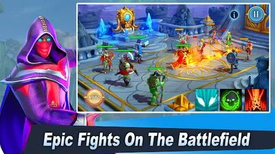 Baixe Warlords: Jogos de RPG (Todos os MOD desbloqueados) para Android - Captura de tela 1