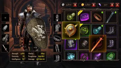 Baixe Path of Evil: Immortal Hunter (MOD de Compras Grátis) para Android - Captura de tela 4