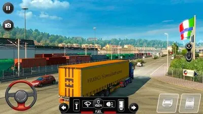 Baixe Euro Parking Truck Simulator (MOD de Dinheiro Infinito) para Android - Captura de tela 4