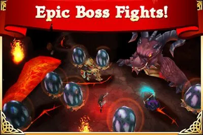 Baixe Arcane Legends MMO-Action RPG (Todos os MODs Desbloqueados) para Android - Captura de tela 1