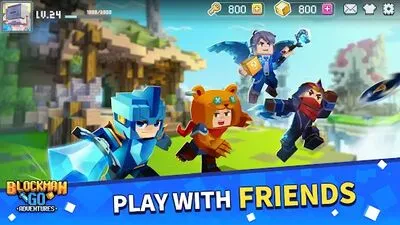 Baixe Blockman GO (MOD de Dinheiro Infinito) para Android - Captura de tela 1