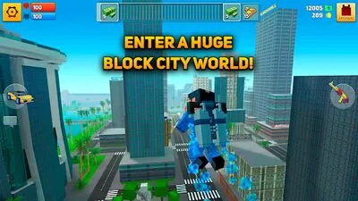 Baixe Block City Wars: Pixel Shooter com Battle Royale (Todos os MODs Desbloqueados) para Android - Captura de tela 4