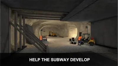 Baixe Subway Simulator 3D (MOD Premium Desbloqueado) para Android - Captura de tela 3