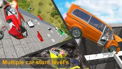 Baixe Beam Drive Crash Death Stair Car Crash Accidents (MOD Liberado) para Android - Captura de tela 1