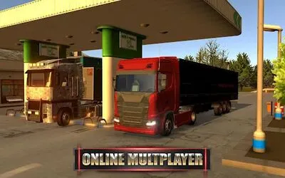 Baixe Euro Truck Driver 2018 (MOD de Moedas Ilimitadas) para Android - Captura de tela 1