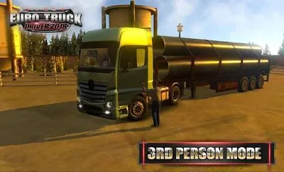 Baixe Euro Truck Driver 2018 (MOD de Moedas Ilimitadas) para Android - Captura de tela 3