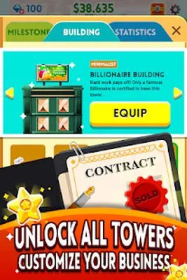 Baixe Cash, Inc. Jogo de Clique de Dinheiro & Aventura Empresarial (Todos os MODs Desbloqueados) para Android - Captura de tela 3