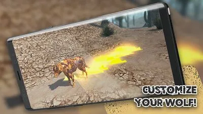 Baixe Wolf Simulator (MOD de Compras Grátis) para Android - Captura de tela 1