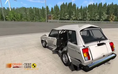 Baixe Car Crash Test VAZ 2104 (Todos os MODs Desbloqueados) para Android - Captura de tela 2