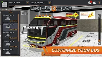 Baixe Bus Simulator Indonesia (MOD Dinheiro Ilimitado) para Android - Captura de tela 2