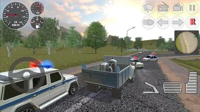 Baixe Hard Truck Driver Simulator 3D (MOD Dinheiro Infinito) para Android - Captura de tela 2