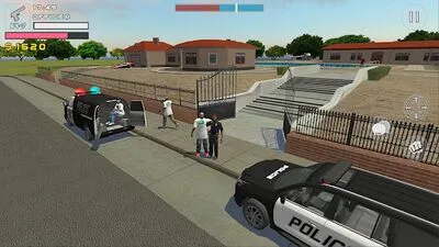 Baixe Police Cop Simulator: Gang War (MOD de Compras Gratuitas) para Android - Captura de tela 2