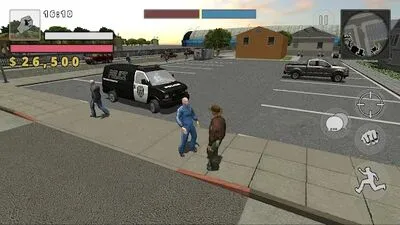 Baixe Police Cop Simulator: Gang War (MOD de Compras Gratuitas) para Android - Captura de tela 3