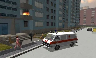 Baixe Ambulance Simulator 3D (MOD Premium Desbloqueado) para Android - Captura de tela 2