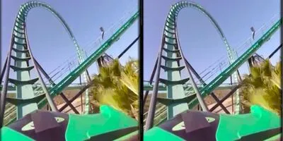 Baixe VR Thrills: Roller Coaster 360 (Jogo de Cartão) (MOD com Moedas Ilimitadas) para Android - Captura de tela 1