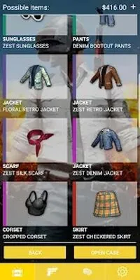 Baixe Case Simulator for PUBG (MOD Dinheiro Infinito) para Android - Captura de tela 1