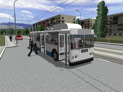 Baixe Trolleybus Simulator 2018 (MOD de Compras Grátis) para Android - Captura de tela 4