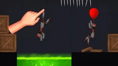 Baixe People Stickman Playground: Kill Ragdoll Zombie (Todos os MODs Desbloqueados) para Android - Captura de tela 2