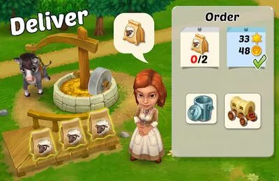 Baixe Wild West: New Frontier. Farm (MOD de Dinheiro Ilimitado) para Android - Captura de tela 2