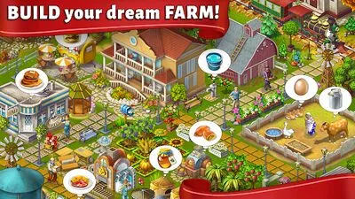 Baixe Jane's Farm: Jogo de Agricultura (MOD de Compras Grátis) para Android - Captura de tela 3