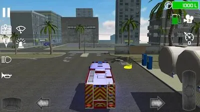 Baixe o Simulador de Caminhão de Bombeiros (MOD de Dinheiro Ilimitado) para Android - Captura de tela 4