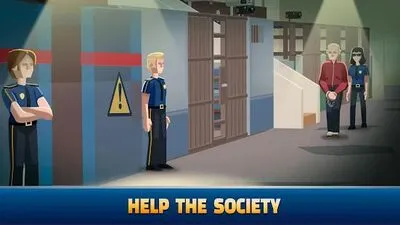 Baixe Idle Police Tycoon (Todos os MODs Desbloqueados) para Android - Captura de tela 1