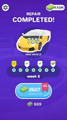 Baixe Repair My Car! (MOD de Compras Grátis) para Android - Captura de tela 4