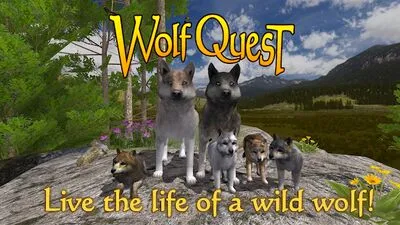 Baixe WolfQuest (MOD Premium Desbloqueado) para Android - Captura de tela 4