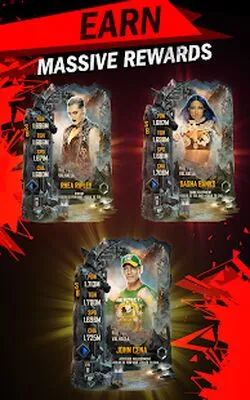 Baixe WWE SuperCard (MOD Dinheiro Infinito) para Android - Captura de tela 2