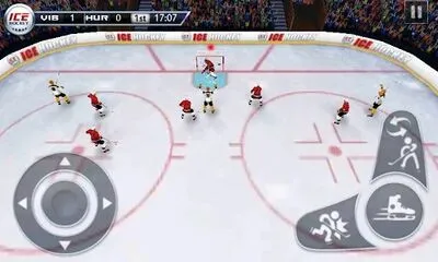 Baixe Ice Hockey 3D (Todos os MODs Desbloqueados) para Android - Captura de tela 1