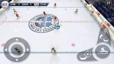 Baixe Ice Hockey 3D (Todos os MODs Desbloqueados) para Android - Captura de tela 4
