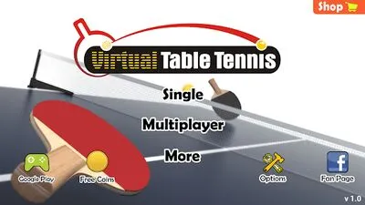 Baixe Virtual Table Tennis (Todos os MOD Desbloqueados) para Android - Captura de tela 1