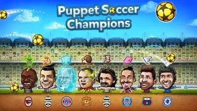 Baixe Puppet Soccer Champions (MOD de Compras Grátis) para Android - Captura de tela 2