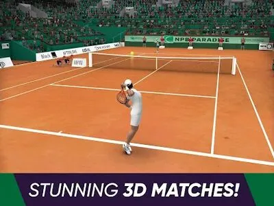 Baixe Tennis World Open 2022 (MOD de Dinheiro Ilimitado) para Android - Captura de tela 1