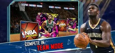 Baixe o Jogo de Basquete NBA SuperCard (MOD de Compras Grátis) para Android - Captura de tela 1